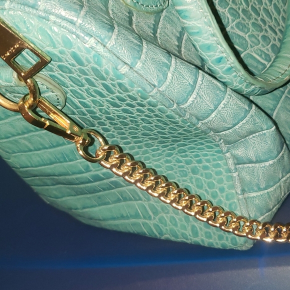 Turquoise Satchel - Picture 3 of 8